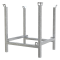 Pallet for | barrier fence | vertical storage | External dimensions: 1020 x 920 x 1215 mm